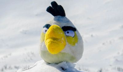 Лот: 10895699. Фото: 1. Angry birds, белая птица. Мягкие