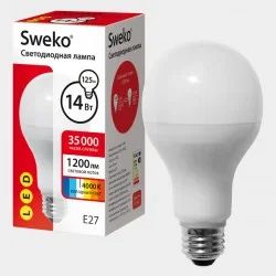 Лот: 14566420. Фото: 1. Лампа светодиодная Sweko 42LED-A60-11W-230-4000K-Е27. Лампочки