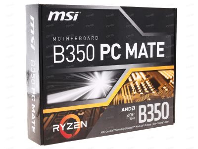Лот: 17942672. Фото: 1. Материнская плата msi b350 pc... Материнские платы