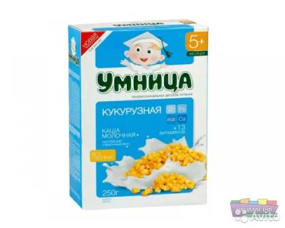 Лот: 6886349. Фото: 1. Каша молочная "Умница". Всё для кормления