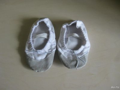 Лот: 9353887. Фото: 1. Балетки белые для танцев, гимнастики... Другое (обувь)