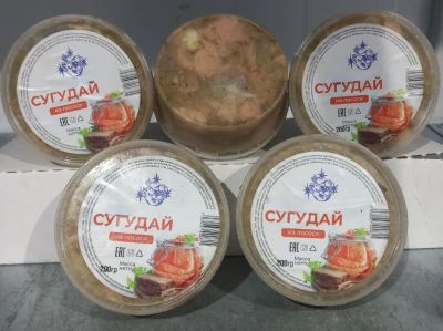 Лот: 22699820. Фото: 1. Сугудай из филе лососевых 0,200. Икра, рыба, морепродукты