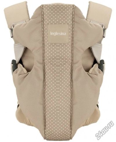 Лот: 5307345. Фото: 1. Кенгуру-рюкзак "Inglesina" серый... Слинги, эрго рюкзаки, переноски