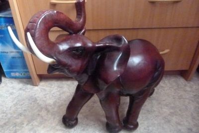 Лот: 15155375. Фото: 1. огромный слон с турции. Скульптуры