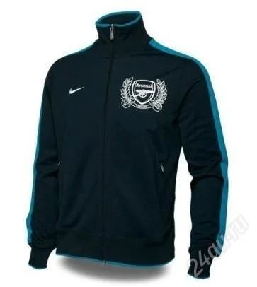 Лот: 2222357. Фото: 1. Олимпийка Arsenal - Тайланд реплика... Другое (спортивная одежда)