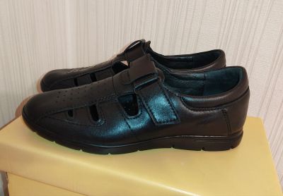Лот: 25672024. Фото: 1. Кожаные туфли / монки Юничел 36... Другое (обувь)