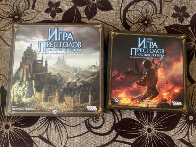Лот: 19177899. Фото: 1. Игра престолов. Второе издание... Настольные игры, карты