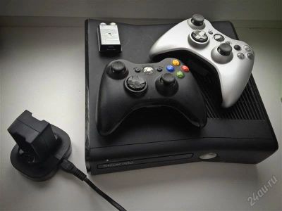 Лот: 2824745. Фото: 1. Microsoft XBOX 360 _Большой набор... Игровые приставки, консоли