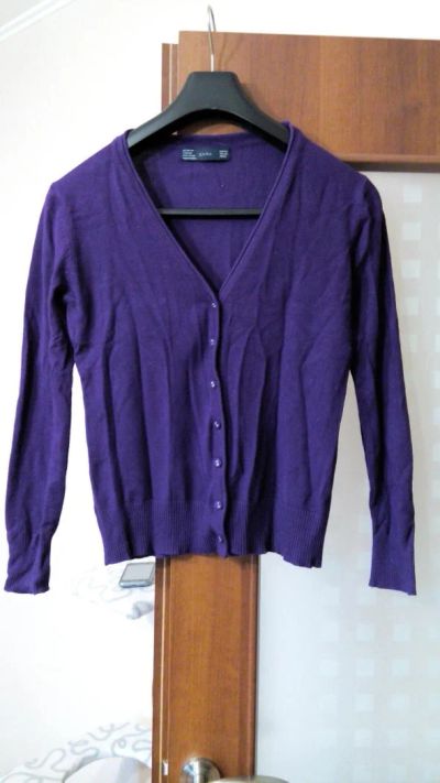 Лот: 8176360. Фото: 1. Кардиган Zara р.48. Свитеры, толстовки, худи