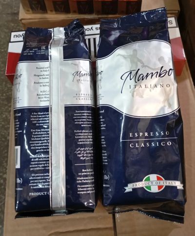 Лот: 25353936. Фото: 1. кофе в зернах Mambo Italiano Espresso... Чай, кофе, какао
