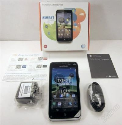 Лот: 2212076. Фото: 1. motorola atrix HD + Ballistic... Смартфоны