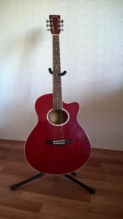Лот: 9371831. Фото: 1. Акустическая гитара Homage LF-401C-R. Гитары