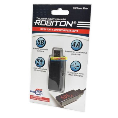 Лот: 8010508. Фото: 1. Тестер USB-порта Robiton USB Power... Другое (бытовая техника)