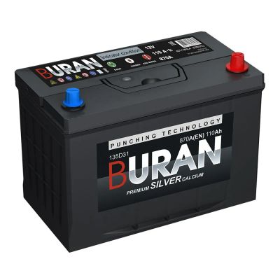 Лот: 20073636. Фото: 1. BURAN 110 обр (135D31L). Аккумуляторы