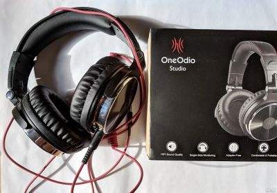 Лот: 13430514. Фото: 1. Проводные Наушники oneodio диджейские. Наушники, гарнитуры