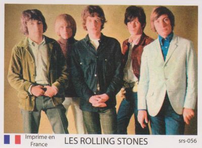 Лот: 10614512. Фото: 1. Rolling Stones коллекционная карточка... Наклейки, фантики, вкладыши