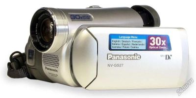 Лот: 5593058. Фото: 1. Видеокамера Panasonic NV-GS27. Видеокамеры