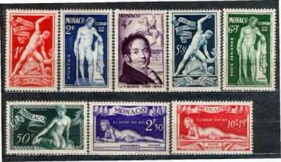 Лот: 25858013. Фото: 1. Монако 1948_В8. Марки