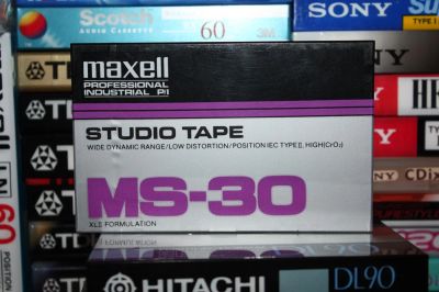 Лот: 3764149. Фото: 1. Аудио кассета Maxell MS-30. Аудиозаписи