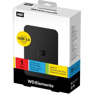 Лот: 3407596. Фото: 1. Внешний жесткий диск WD Elements... Внешние жесткие диски