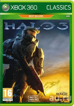 Лот: 9148969. Фото: 1. Halo 3, лицензионный ДИСК для... Игры для консолей