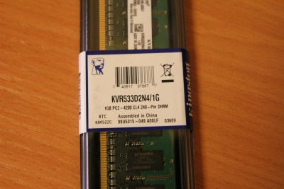Лот: 8294939. Фото: 1. Новая запечатанная Kingston DDR2. Оперативная память