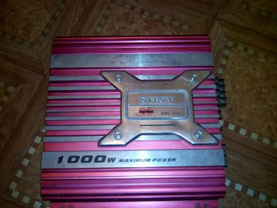 Лот: 3964620. Фото: 1. Автоусилитель Sony Xplod xrv-333. Усилители