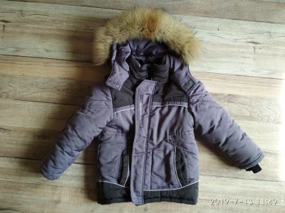 Лот: 14128025. Фото: 1. Зимняя куртка на 4-5 лет. Верхняя одежда