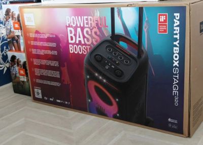 Лот: 25637014. Фото: 1. 100% Оригинал JBL Partybox Stage... Портативные, беспроводные колонки