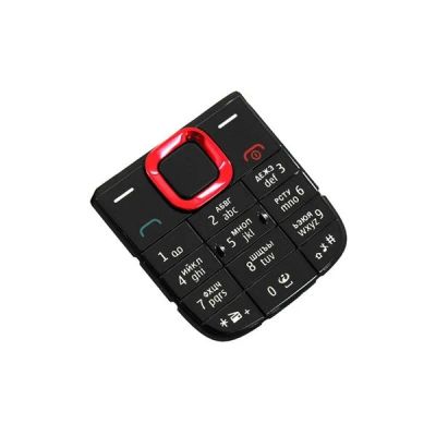 Лот: 25353119. Фото: 1. Клавиатура Nokia 5130 red (красный... Клавиатуры для ноутбуков