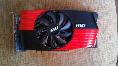 Лот: 5622791. Фото: 1. Видеокарта MSI GTX 550TI. Видеокарты