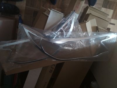 Лот: 13968185. Фото: 1. Накладки на передние фары Honda... Оптика и освещение