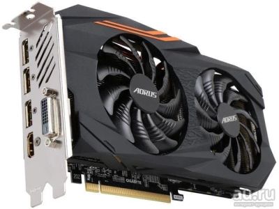 Лот: 12985502. Фото: 1. Aorus Radeon RX 580 8G 8.0 GB... Видеокарты