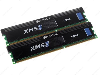 Лот: 8465724. Фото: 1. Corsair XMS3 1600MHz 8Gb (2X4Gb... Оперативная память