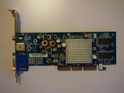 Лот: 9667497. Фото: 1. AGP GigaByte GV-N52128TE (GeForce... Видеокарты
