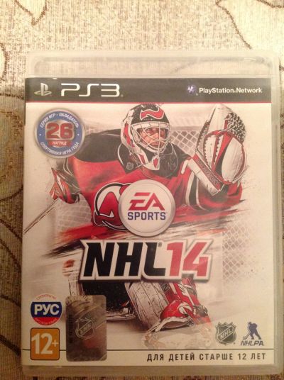 Лот: 15504594. Фото: 1. Продам игру NHL14 для PlayStation... Игры для консолей