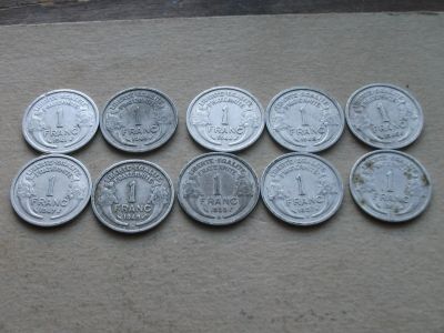 Лот: 19866000. Фото: 1. Монета 1 франк один Франция 1941... Европа