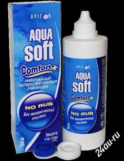 Лот: 909168. Фото: 1. раствор Aqua Soft Comfort+ 350мл... Другое (медицина)
