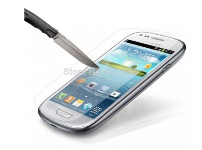 Лот: 7948530. Фото: 1. Защитное стекло Samsung i8190... Защитные стёкла, защитные плёнки