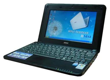 Лот: 4458541. Фото: 1. Нетбук MSI U90 черный. Ноутбуки