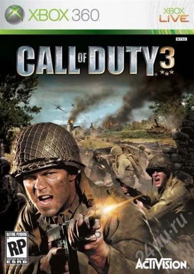 Лот: 235564. Фото: 1. Call of Duty 3 (Xbox 360)лицензия. Игры для консолей