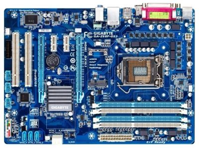 Лот: 17104482. Фото: 1. Плата Gigabyte LGA1155 GA-Z68P-DS3... Материнские платы