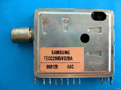 Лот: 9496848. Фото: 1. TECC2985VD28A, тюнер CRT tv. Запчасти для телевизоров, видеотехники, аудиотехники