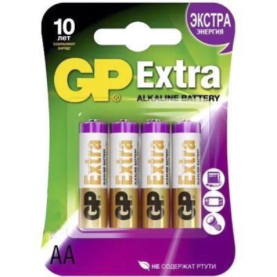 Лот: 22221632. Фото: 1. Батарейка GP Extra Alkaline 15A-LR03... Разное