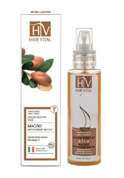 Лот: 23953467. Фото: 1. Hair Vital Масло для волос Аргановый... Лекарства
