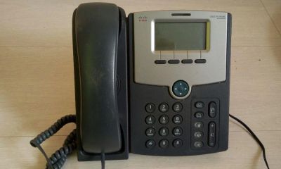 Лот: 8991965. Фото: 1. VoIP-телефон Cisco SPA502G. SIP, Видео-телефоны