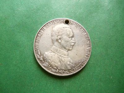 Лот: 25713698. Фото: 1. Пруссия 2 марки 1913 г.,серебро... Германия и Австрия