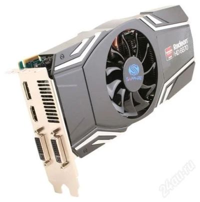 Лот: 1650029. Фото: 1. Sapphire Radeon HD 6870 900Mhz... Видеокарты
