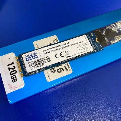 Лот: 16282533. Фото: 1. 120GB M2 SATA Goodram (268310). SSD-накопители