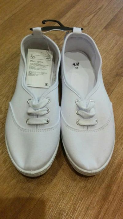 Лот: 7953025. Фото: 1. Новые, женские кеды H&M. Кеды, кроссовки, слипоны